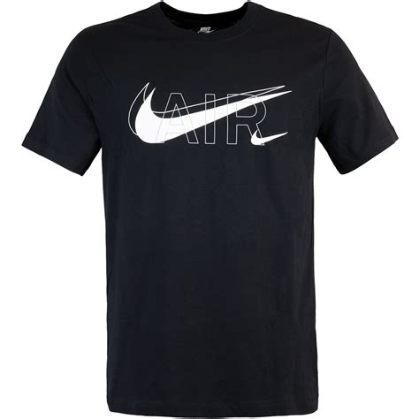 nike air t shirt schwarz mit druck bilder|Nike – Air – T.